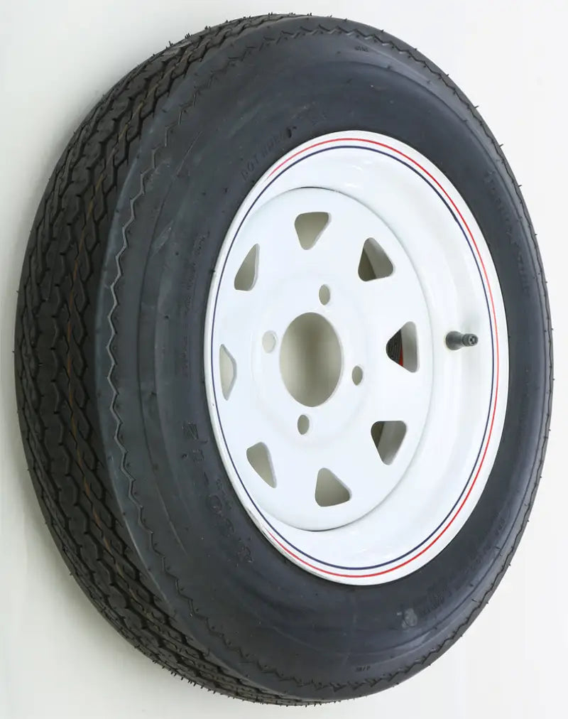 Trailer Tire And Wheel Assembly White 