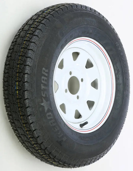 Trailer Tire And Wheel Assembly White 
