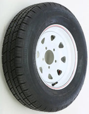 Trailer Tire And Wheel Assembly White 