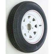 Trailer Tire And Wheel Assembly White 