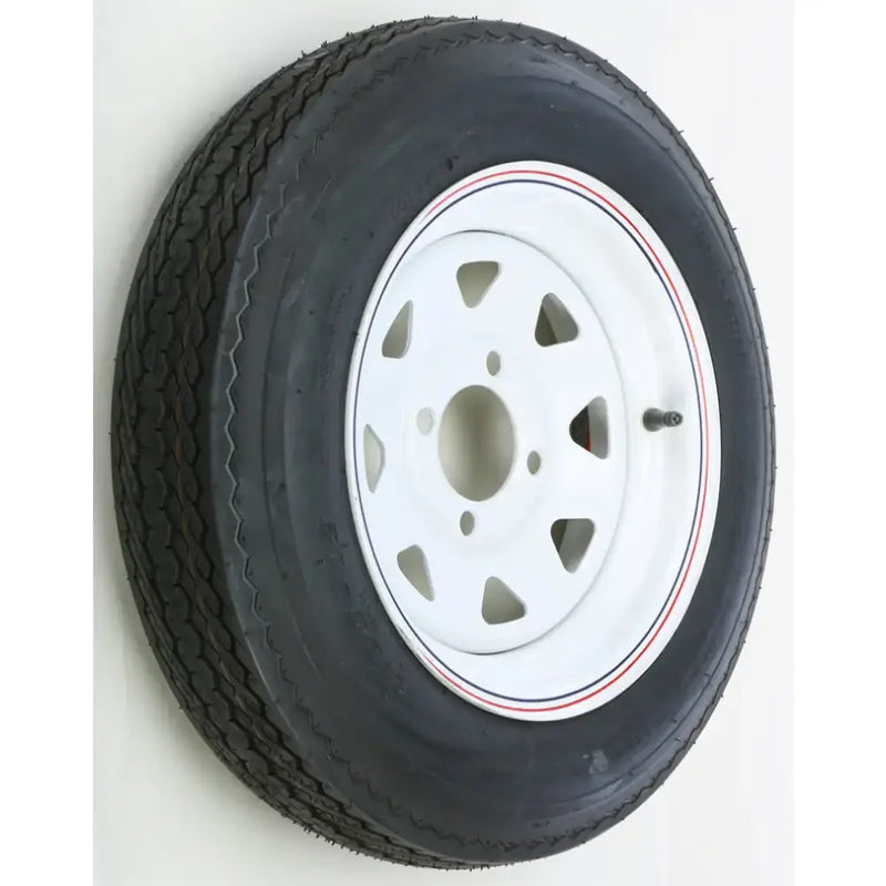 Trailer Tire And Wheel Assembly White 
