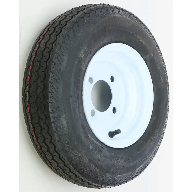 Trailer Tire And Wheel Assembly White 