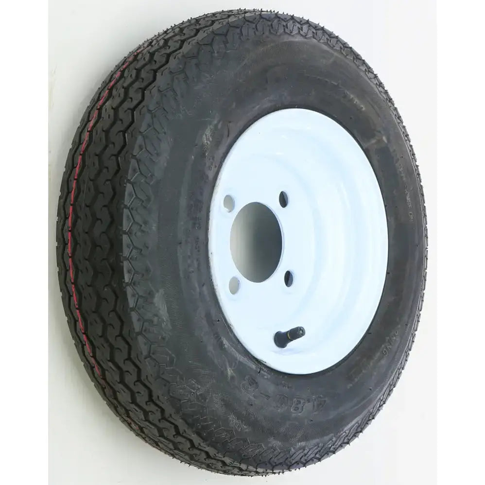 Trailer Tire And Wheel Assembly White 