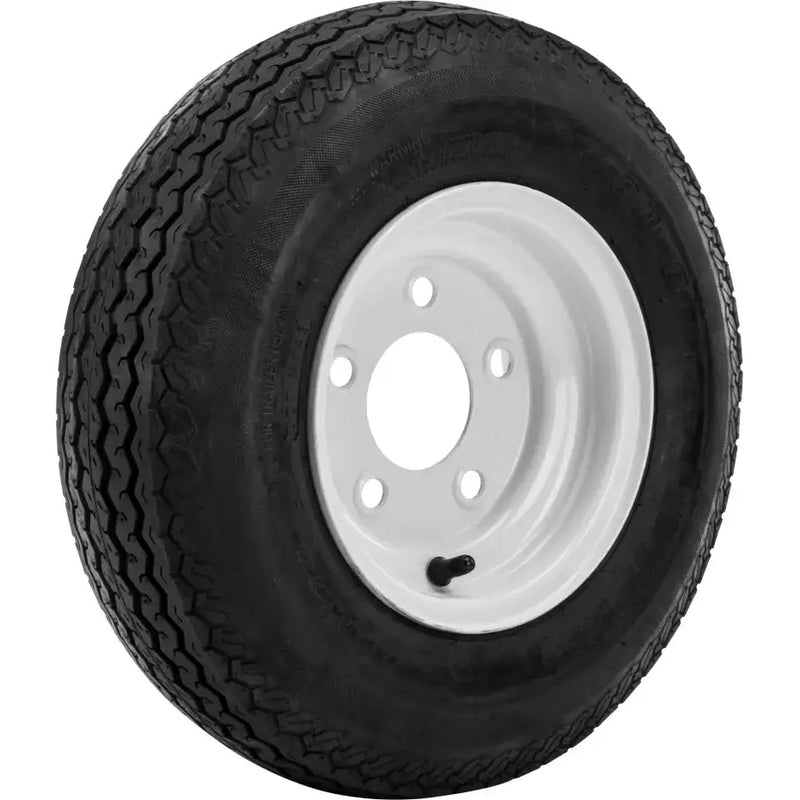 Trailer Tire And Wheel Assembly White 