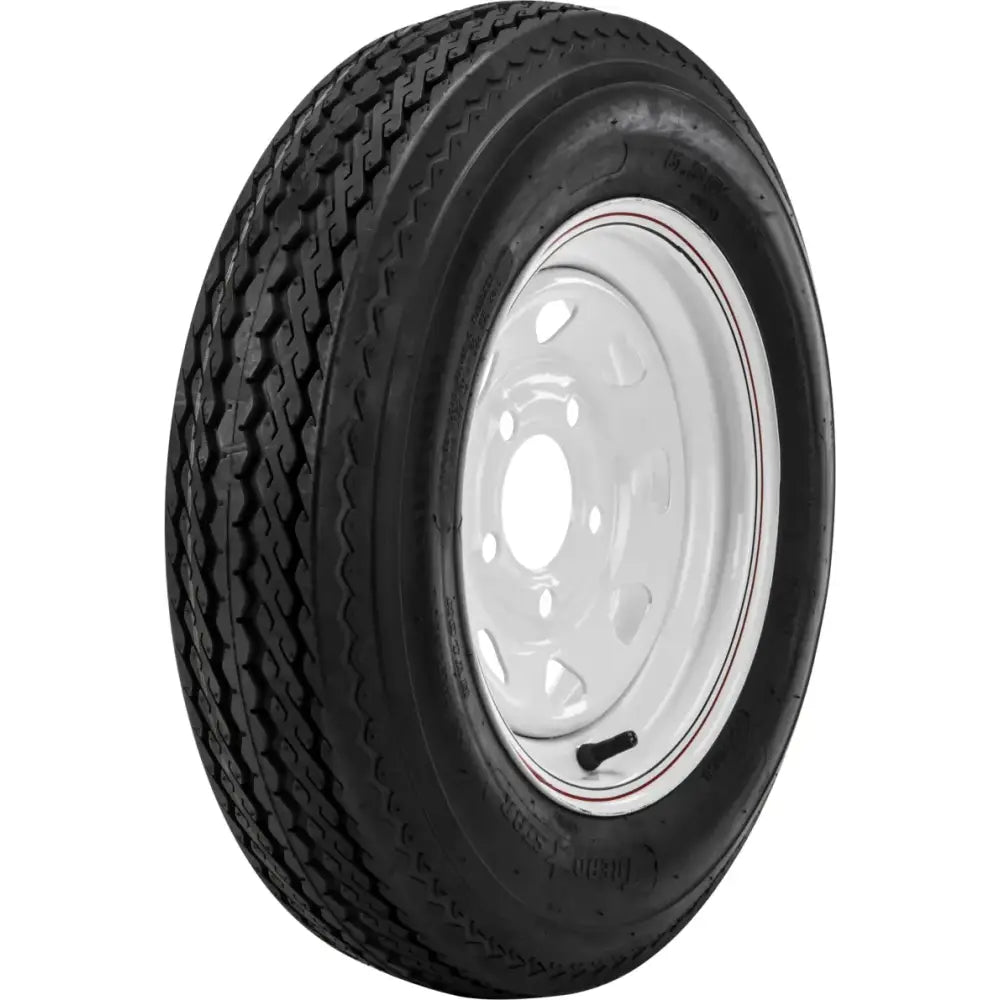 Trailer Tire And Wheel Assembly White 