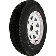 Trailer Tire And Wheel Assembly White 