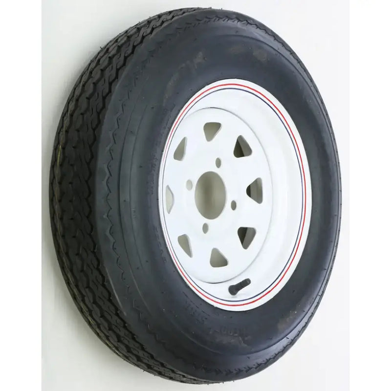 Trailer Tire And Wheel Assembly White 