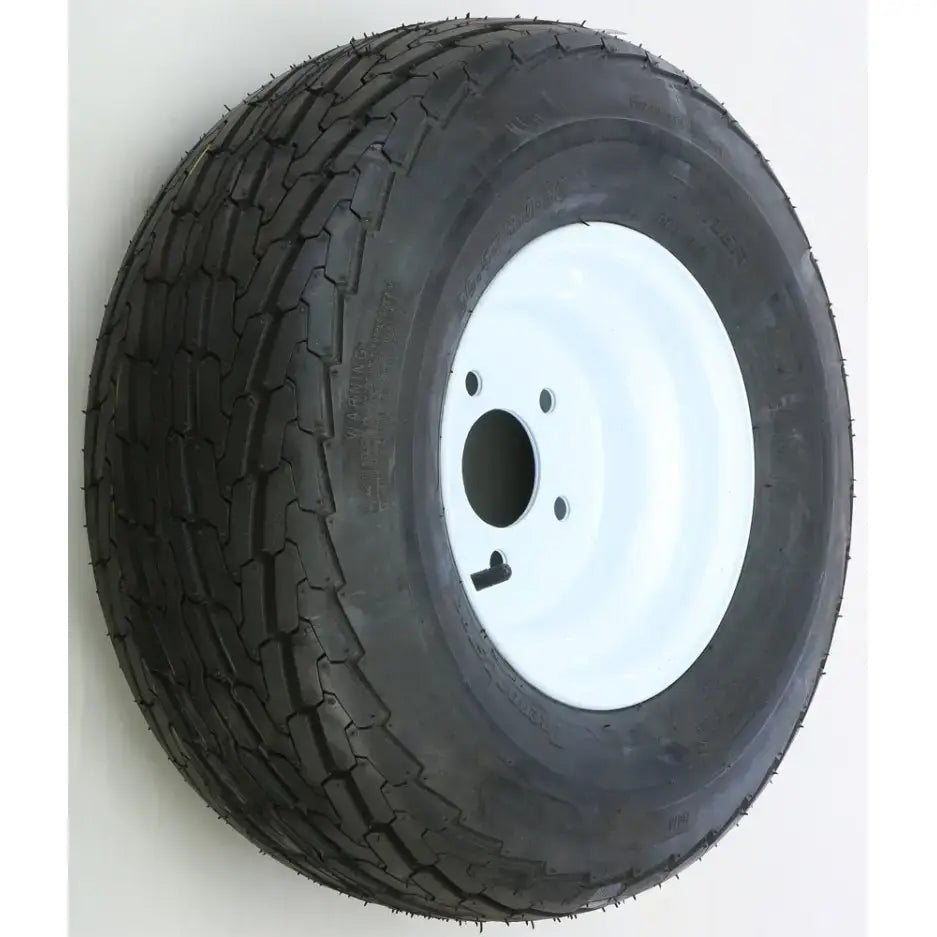 Trailer Tire And Wheel Assembly White 