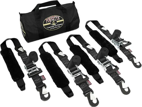 TRAILERKIT-102 Powertye Big Daddy Premium Trailer Kit Black 2"X6.5' 