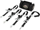 TRAILERKIT-152 Powertye UTV Trailer Kit Black 2"X6' 