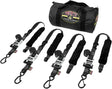 TRAILERKIT-82 Powertye Fat Strap Trailer Kit Black 1.5"X6.5' 