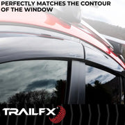 Trailfx Limited Lifetime Warranty Rainguard 4116H - Window Vents Chevy Trax 24-25 4PC