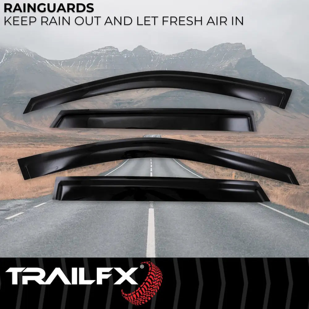 Trailfx Limited Lifetime Warranty Rainguard 4116H - Window Vents Chevy Trax 24-25 4PC