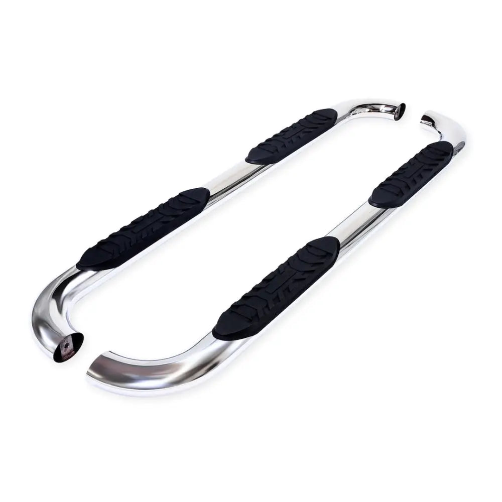 Trailfx Limited Lifetime Warranty Nerf Bar A1019S - Oval Bent Tacoma Double Cab