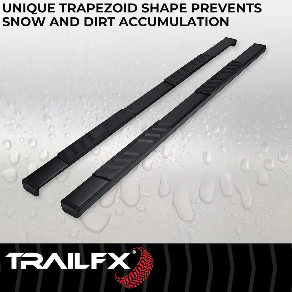 Trailfx Limited Lifetime Warranty Nerf Bar A4023B - T4 Tacoma Double Cab