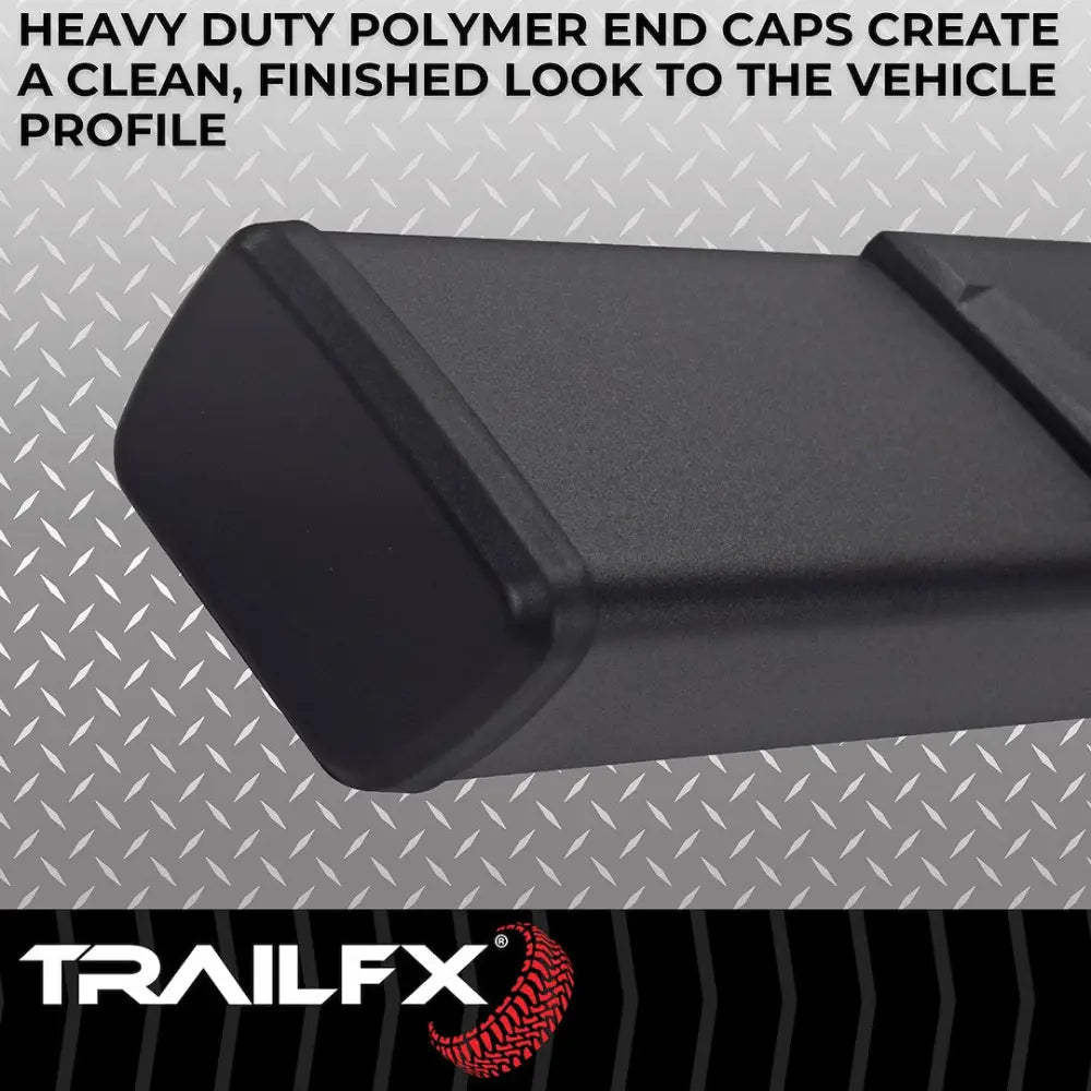 Trailfx Limited Lifetime Warranty Nerf Bar A4023B - T4 Tacoma Double Cab