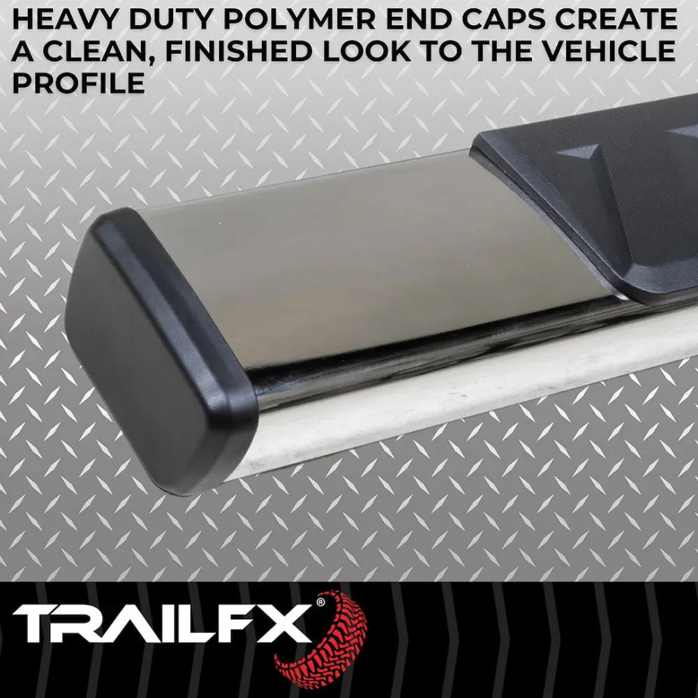 Trailfx Limited Lifetime Warranty Nerf Bar A4023S - T4 Tacoma Double Cab