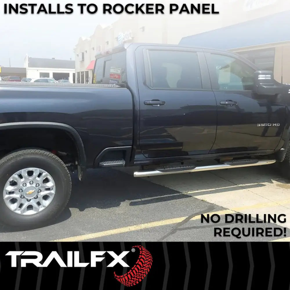 Trailfx Limited Lifetime Warranty Nerf Bar A7092S - Nrf Bend Ford Ranger Crew 19 Pss