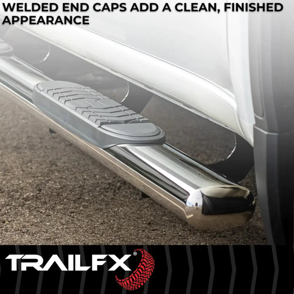 Trailfx Limited Lifetime Warranty Nerf Bar A7102S - Oval Str Tacoma Double Cab