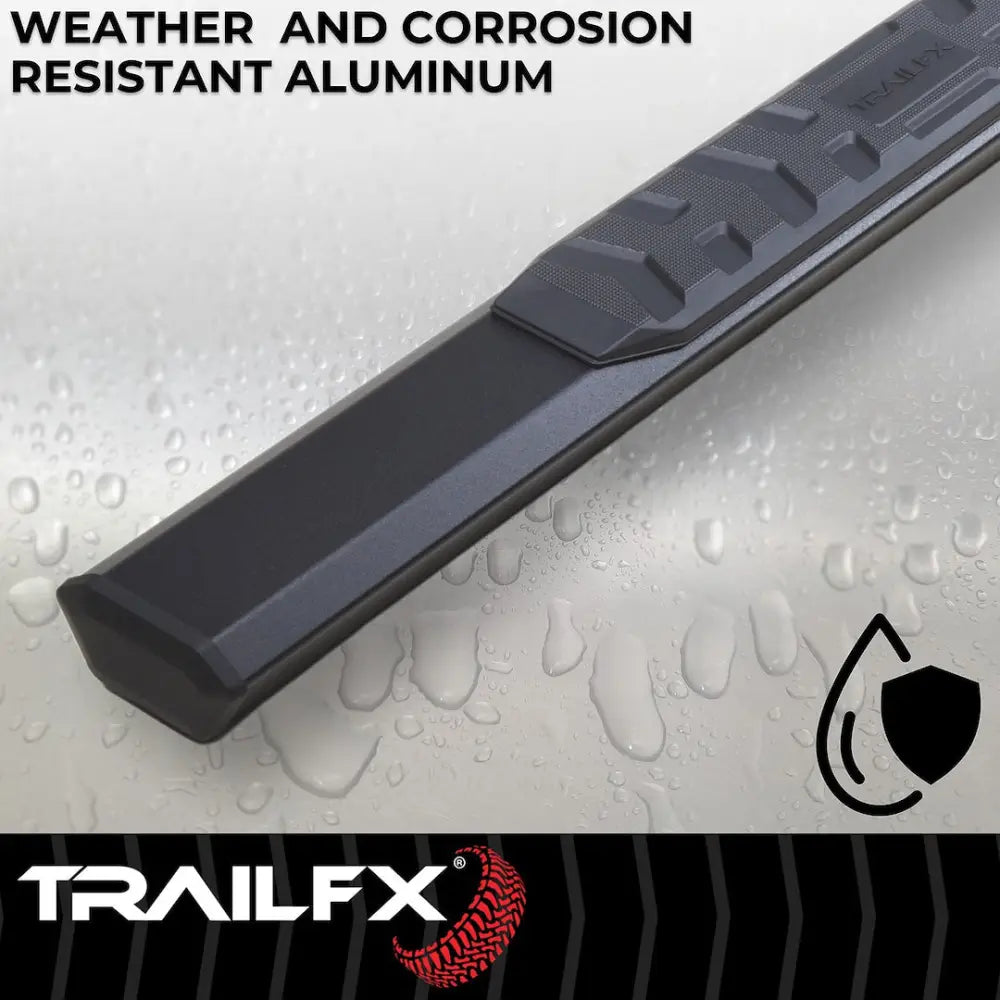 Trailfx Limited Lifetime Warranty Nerf Bar AL4027B - A4 4Runner