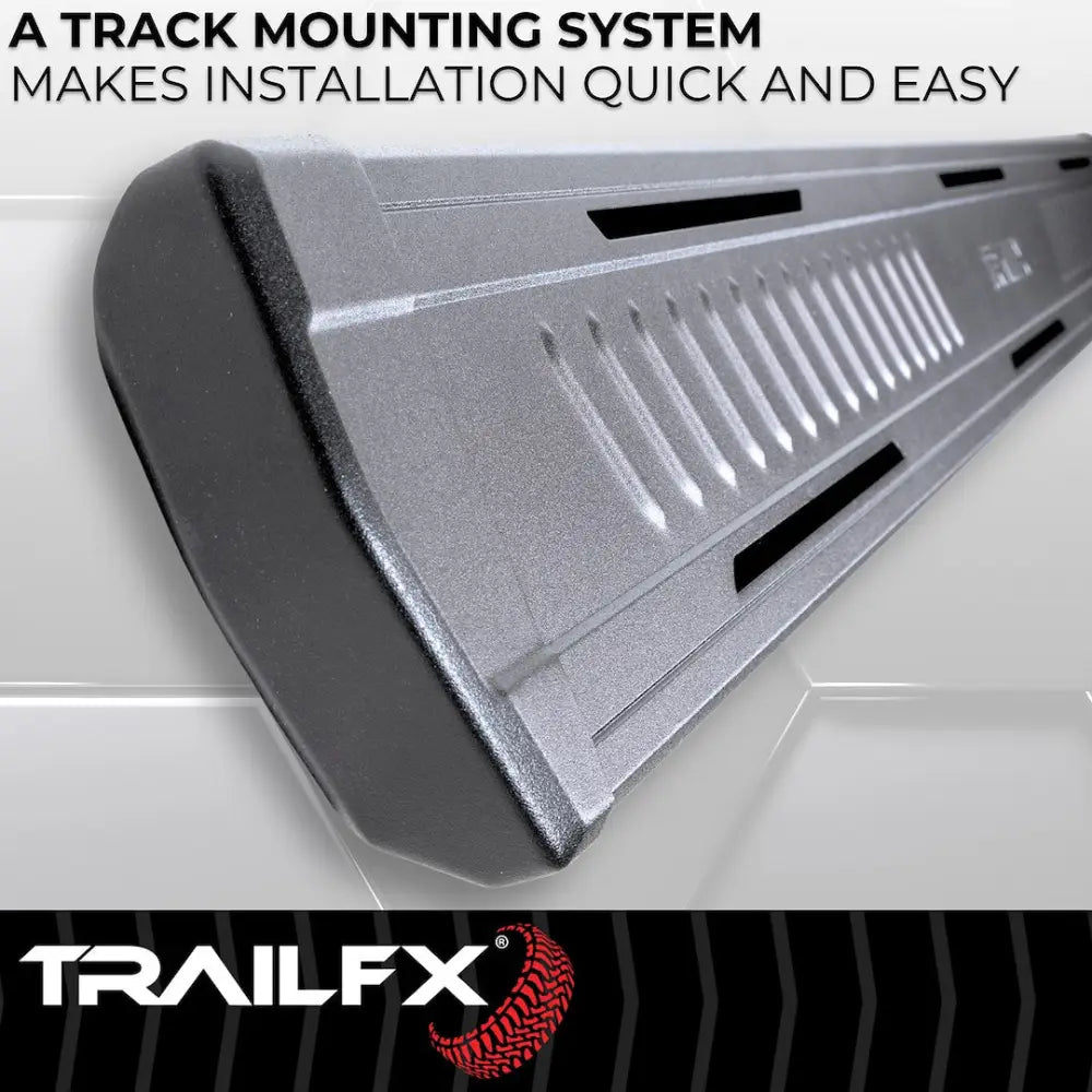 Trailfx Limited Lifetime Warranty Running Board AL6016B - A6 RB Tundra Crew Max
