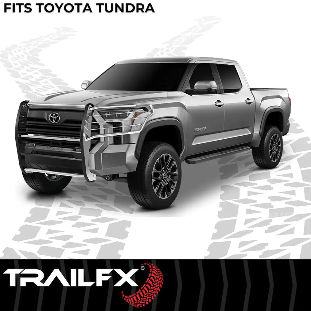 Trailfx Limited Lifetime Warranty Grille Guard E0049S - Tundra Pss