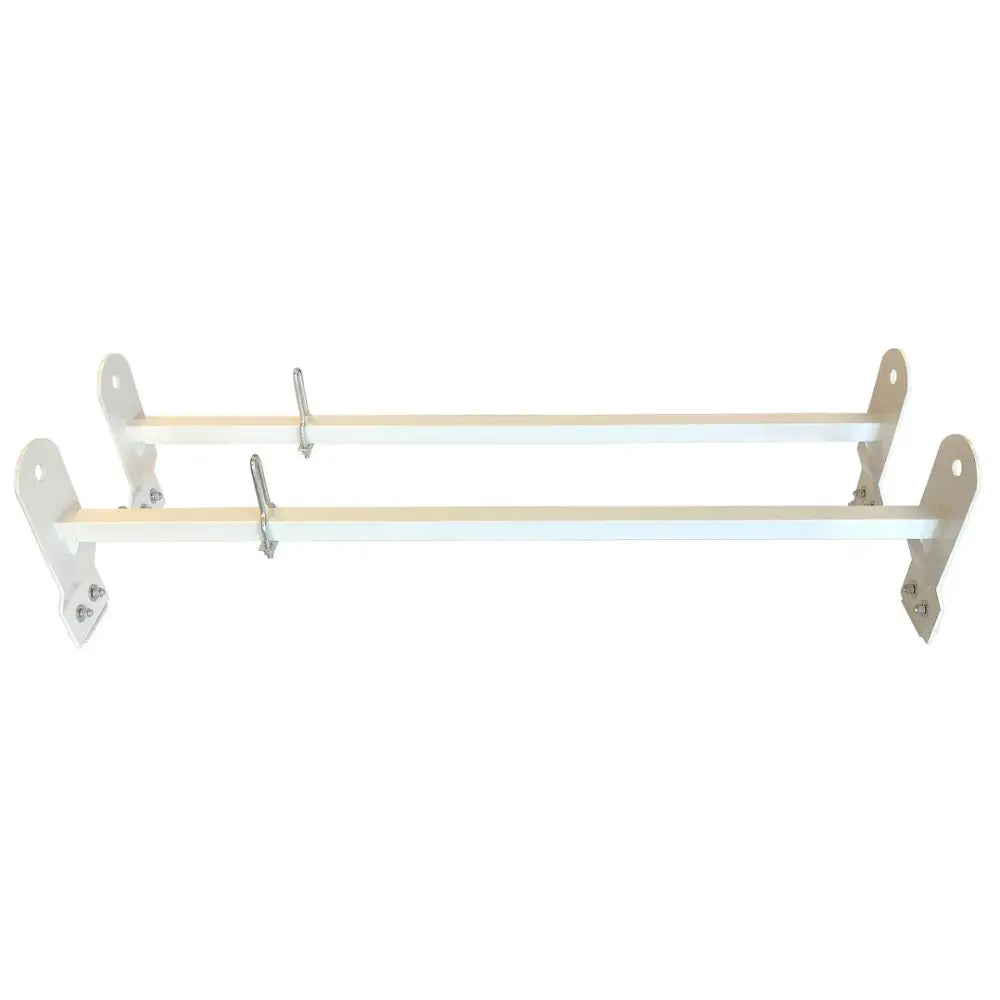 Trailfx Easy To Install Ladder Rack FCLR004W - White Van Bar RG Mount