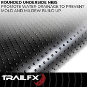 Trailfx Limited Lifetime Warranty Bed Mat 643N - HD Bedmat Colorado Canyon 5.2