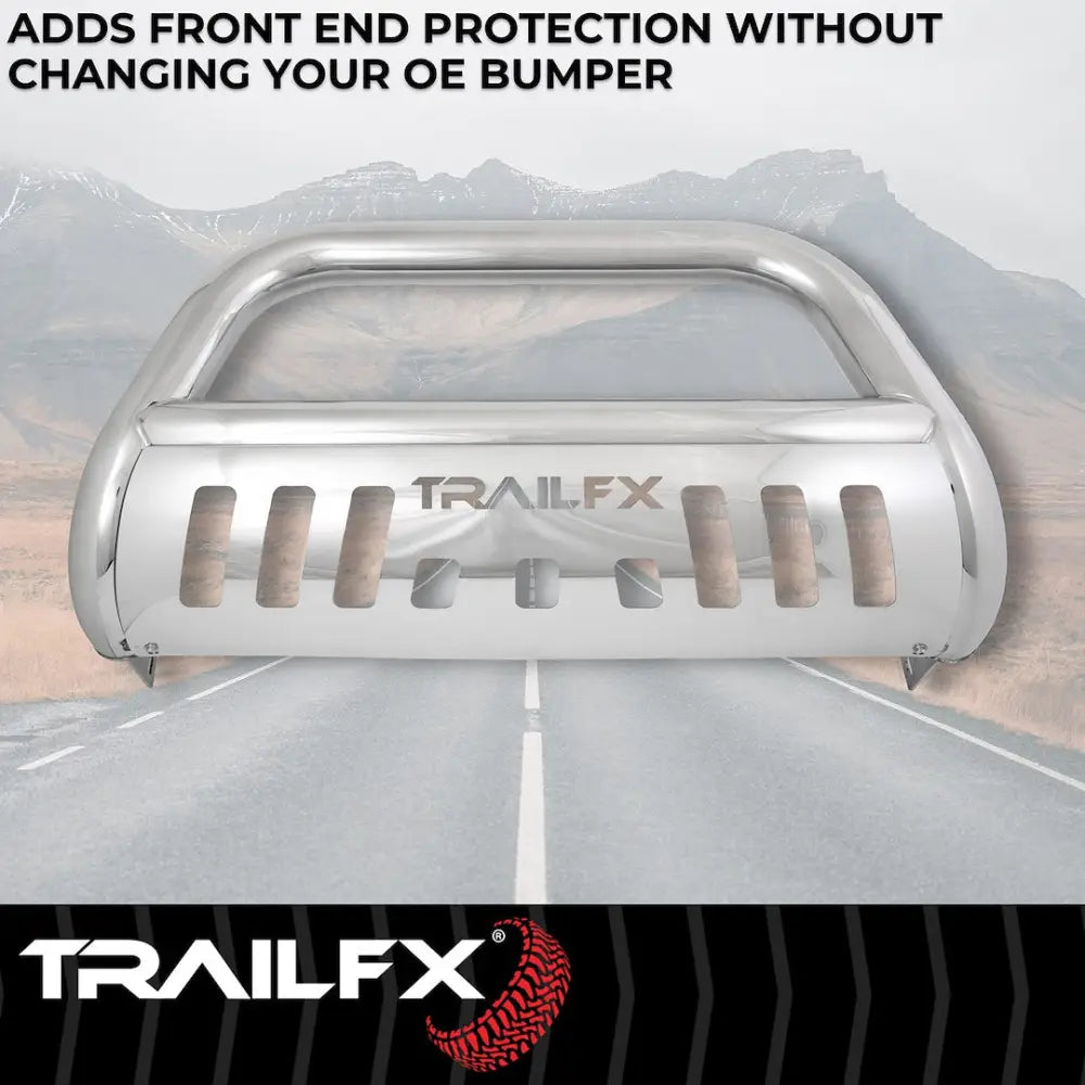 Trailfx Limited Lifetime Warranty Bull Bar B0046S - Land Cruiser