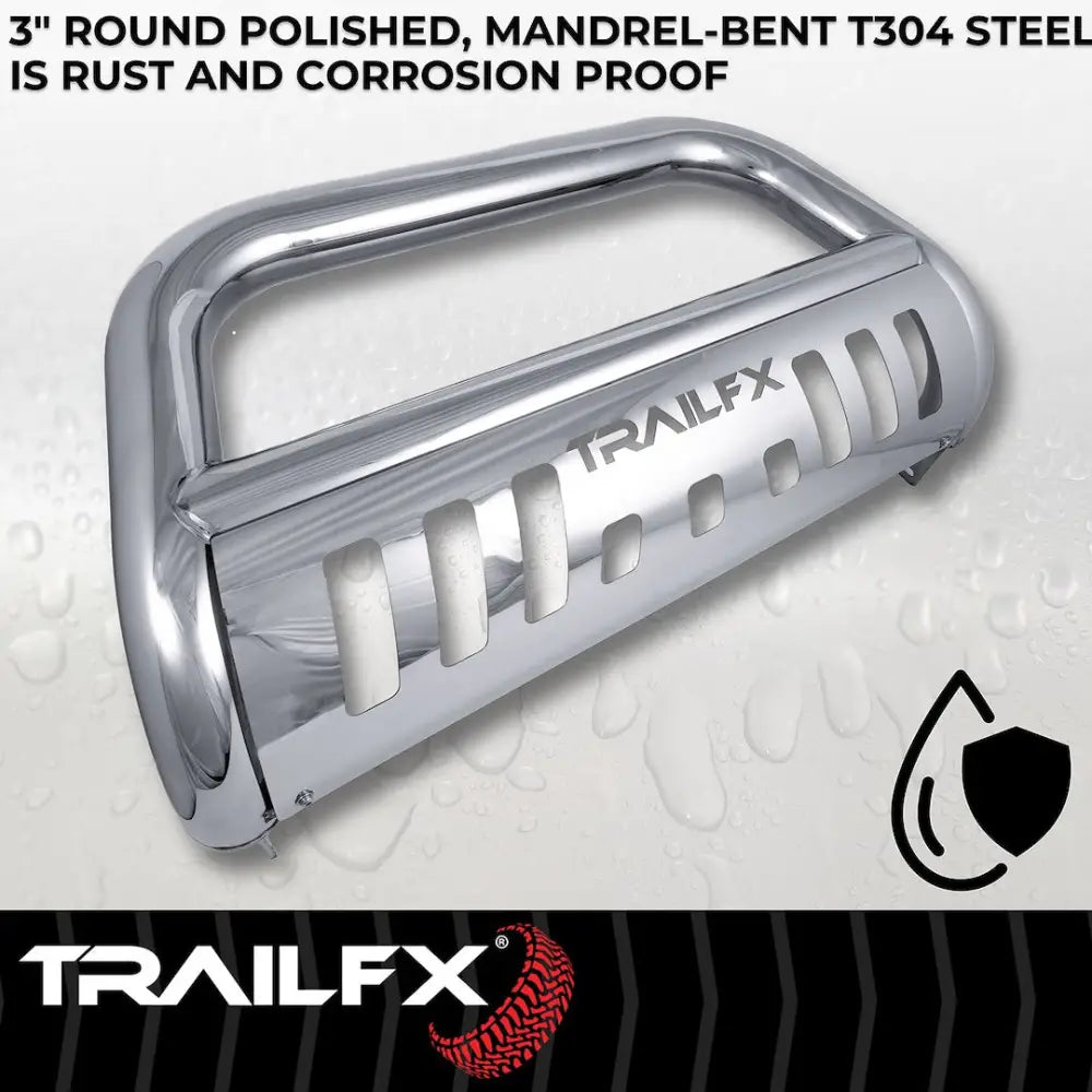 Trailfx Limited Lifetime Warranty Bull Bar B0046S - Land Cruiser