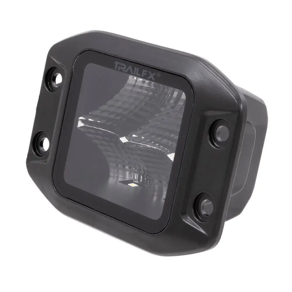 Trailfx Limited Lifetime Warranty Driving/ Fog Light 2X2FMBKF2 - 2X2 Pod 4X5W FL BK PR Flush Mount
