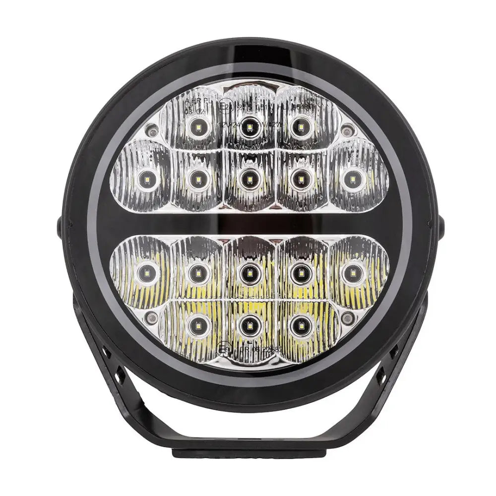 Trailfx Limited Lifetime Warranty Driving/ Fog Light 7RNDF2 - 7IN Rnd 16X5W FL PR BK Ambr CV