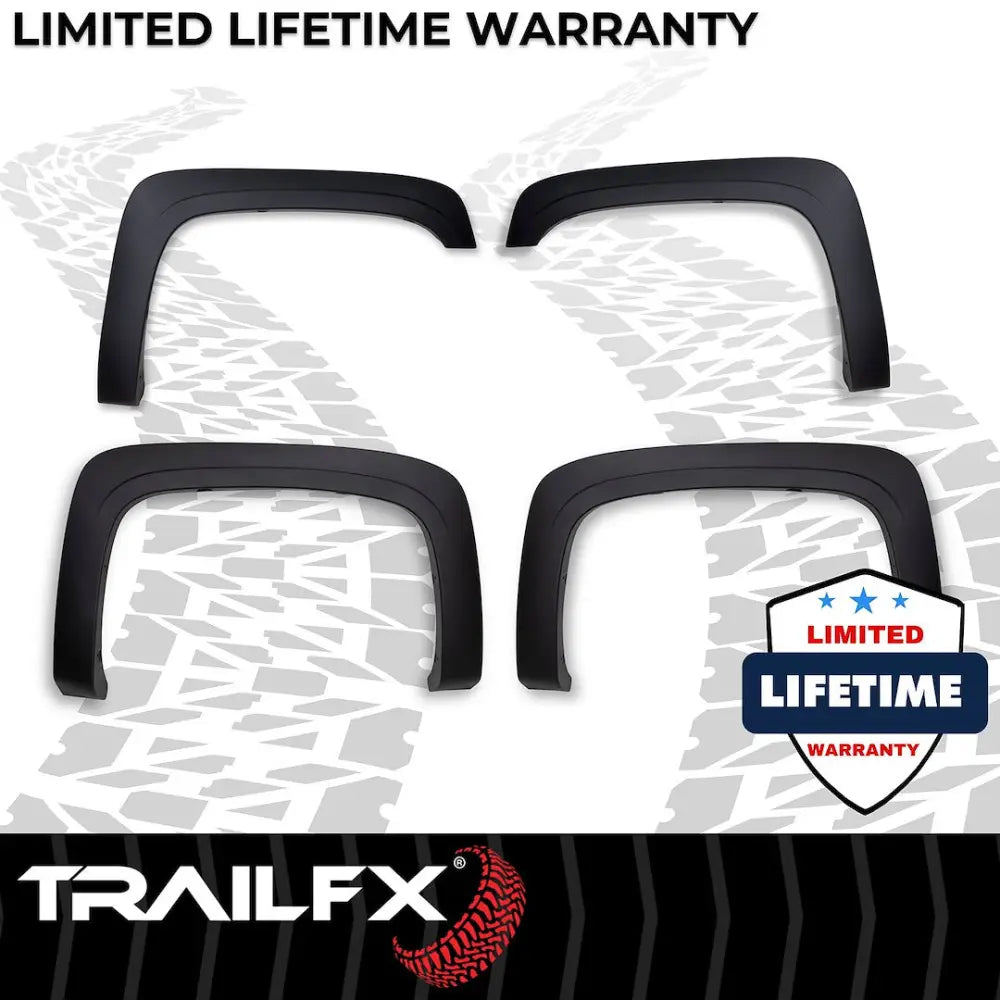 Trailfx Limited Lifetime Warranty Fender Flare TFC3001OE - OE Style Smooth Set