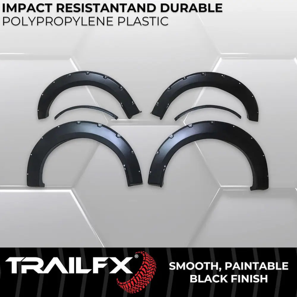 Trailfx Limited Lifetime Warranty Fender Flare TFF3003S - Pocket Style Smooth Set