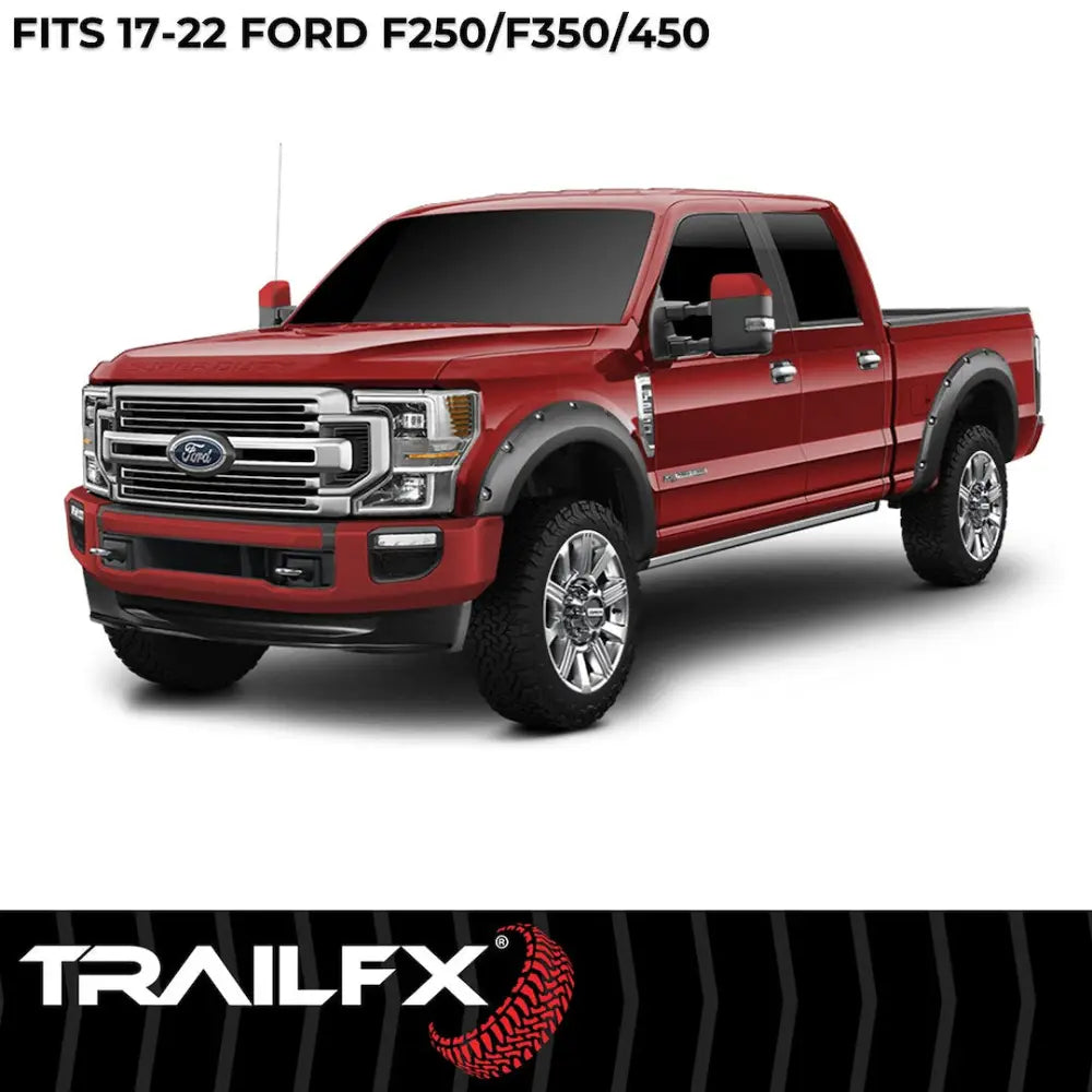 Trailfx Limited Lifetime Warranty Fender Flare TFF3007S - Pocket Style Smooth Set