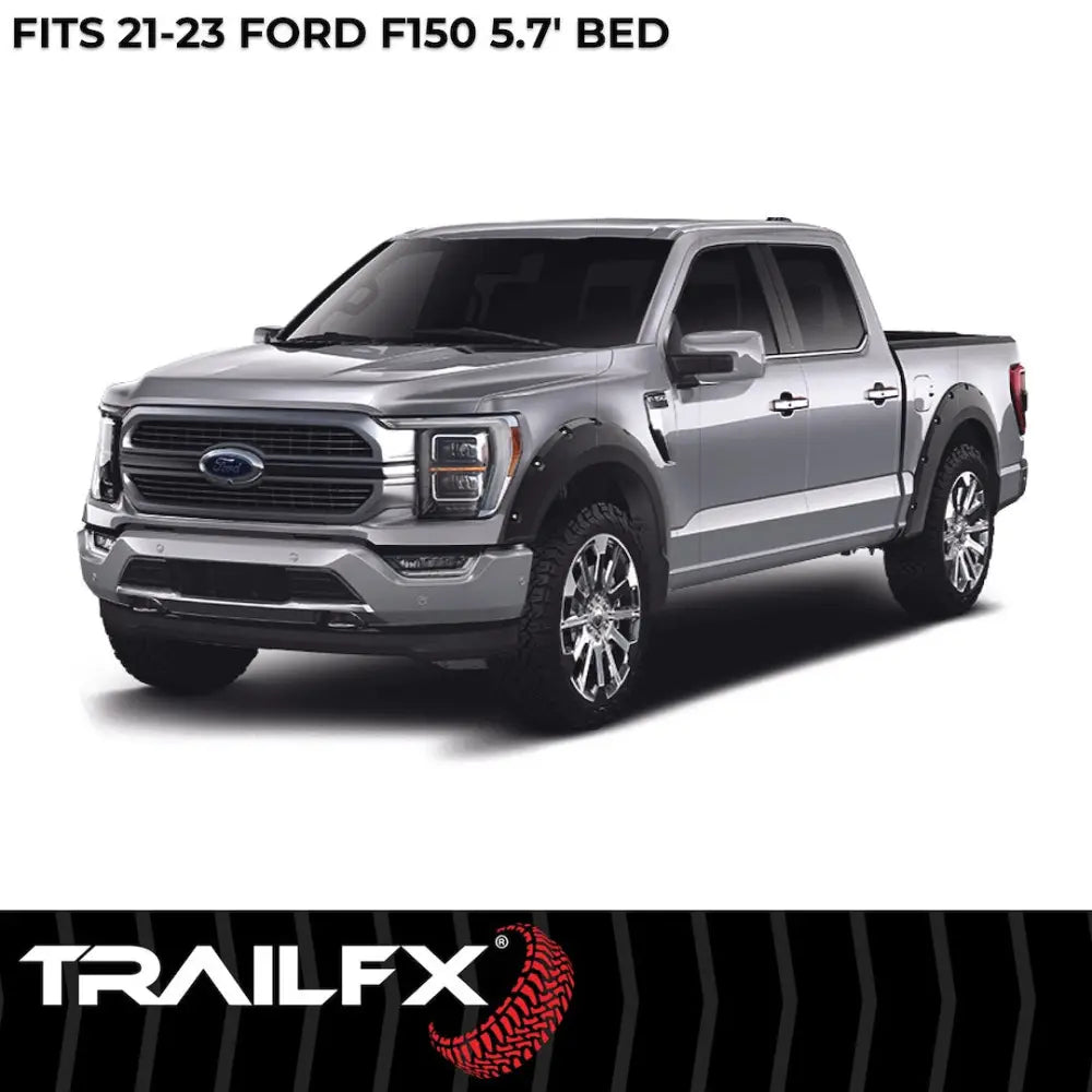 Trailfx Limited Lifetime Warranty Fender Flare TFF3011S - Pocket Style Smooth Set
