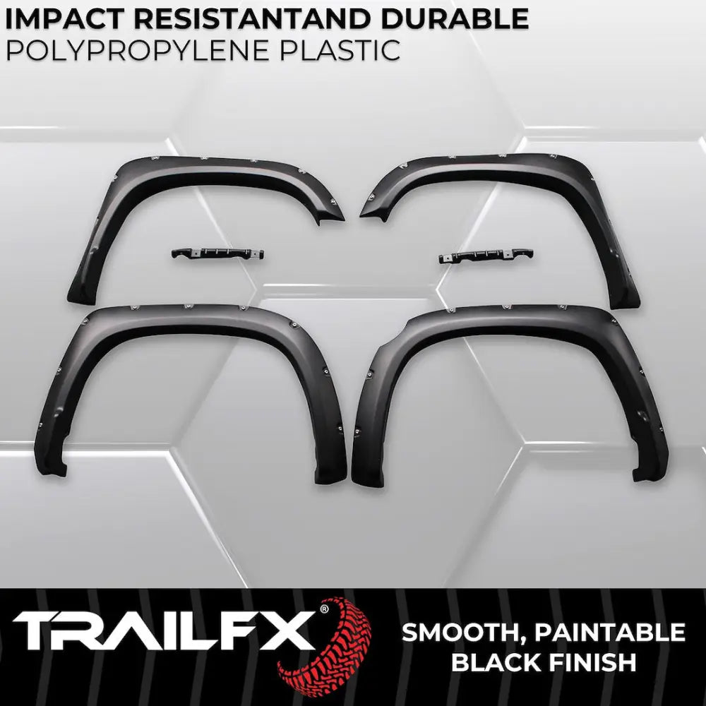 Trailfx Limited Lifetime Warranty Fender Flare TFT3002S - Pocket Style Smooth Set