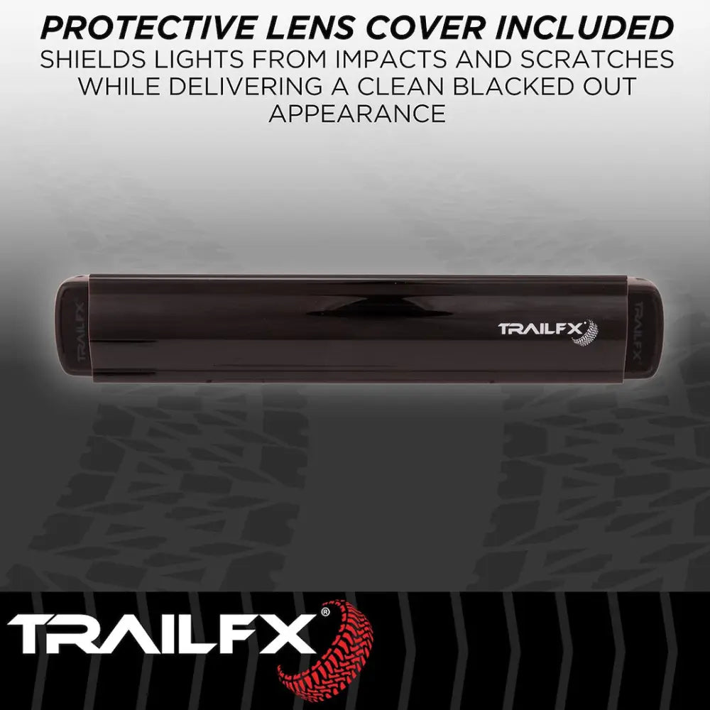 Trailfx Limited Lifetime Warranty Light Bar 10SRBKCM - 10IN SR 9X5W BK Combo BK Cvr