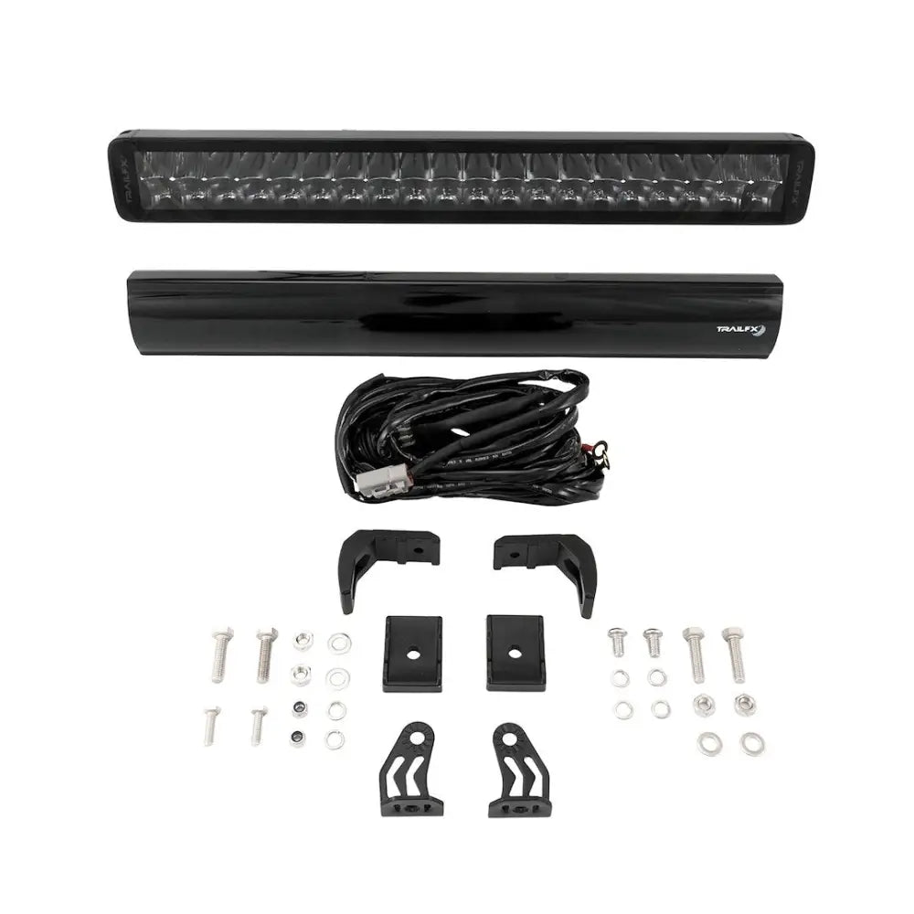 Trailfx Limited Lifetime Warranty Light Bar 20DRBKCM - 20IN DR 40X5W BK Combo BK Cvr