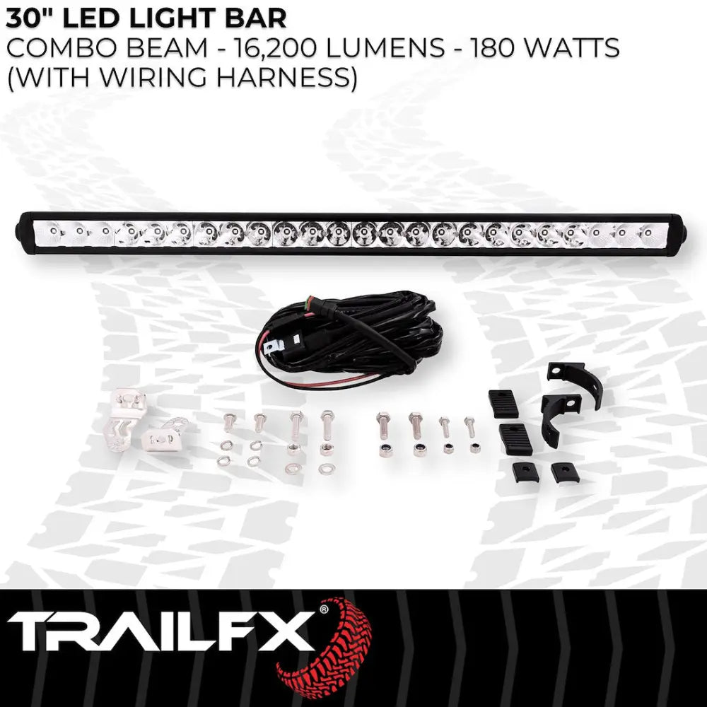 Trailfx Limited Lifetime Warranty Light Bar 30SRCM - 30IN SR 24X5W Combo