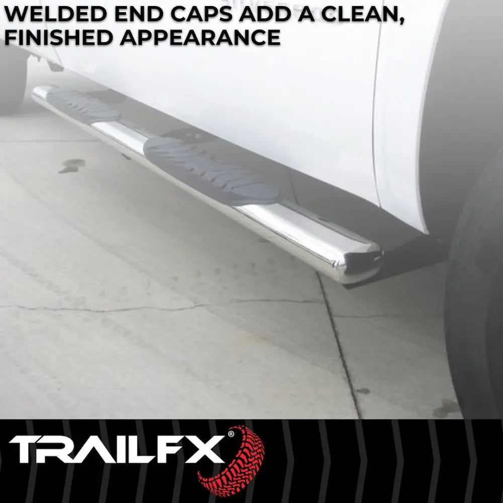 Trailfx Limited Lifetime Warranty Nerf Bar A1533S - Oval Straight Pss