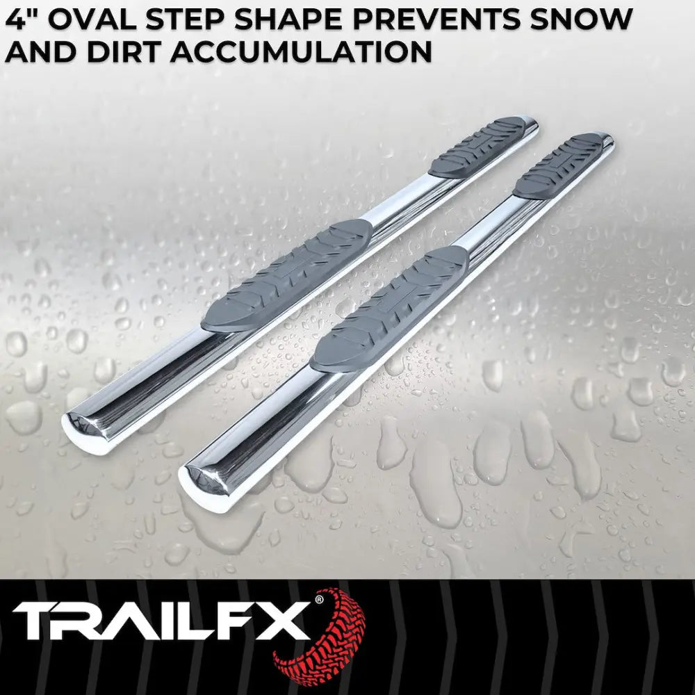 Trailfx Limited Lifetime Warranty Nerf Bar A1533S - Oval Straight Pss