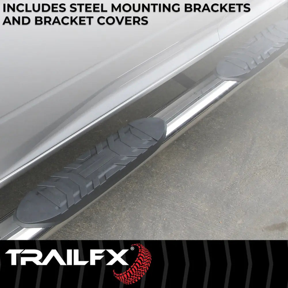 Trailfx Limited Lifetime Warranty Nerf Bar A1533S - Oval Straight Pss