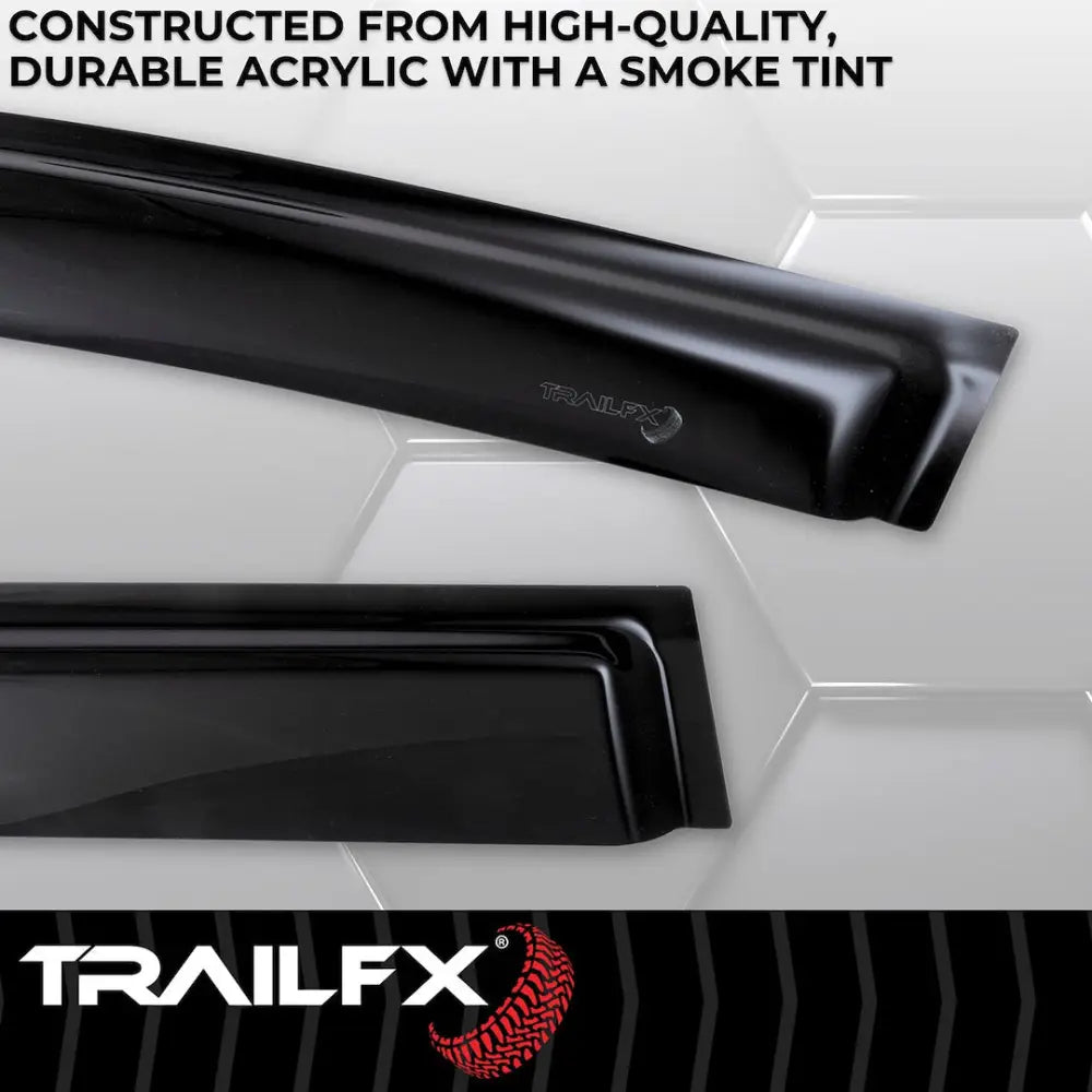 Trailfx Limited Lifetime Warranty Rainguard 4902H - Window Vent Rogue 21-25 4PC