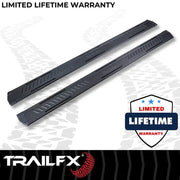 Trailfx Limited Lifetime Warranty Running Board AL6001B - A6 RB Colorado Canyon Crew