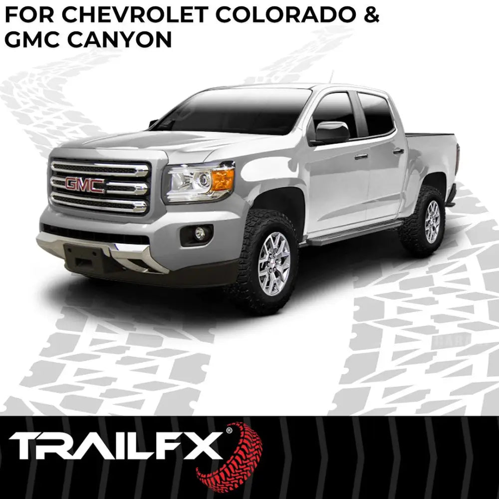 Trailfx Limited Lifetime Warranty Running Board AL6001B - A6 RB Colorado Canyon Crew