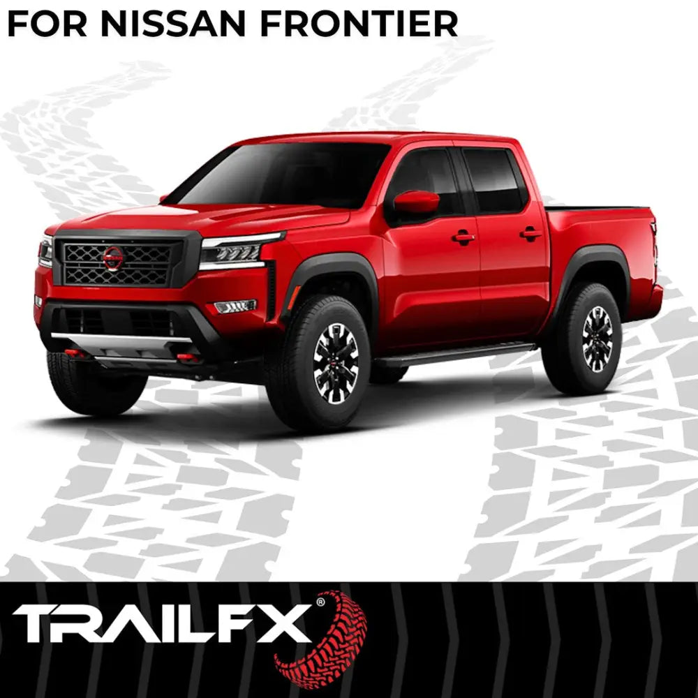 Trailfx Limited Lifetime Warranty Running Board AL6014B - A6 RB Frontier Crew
