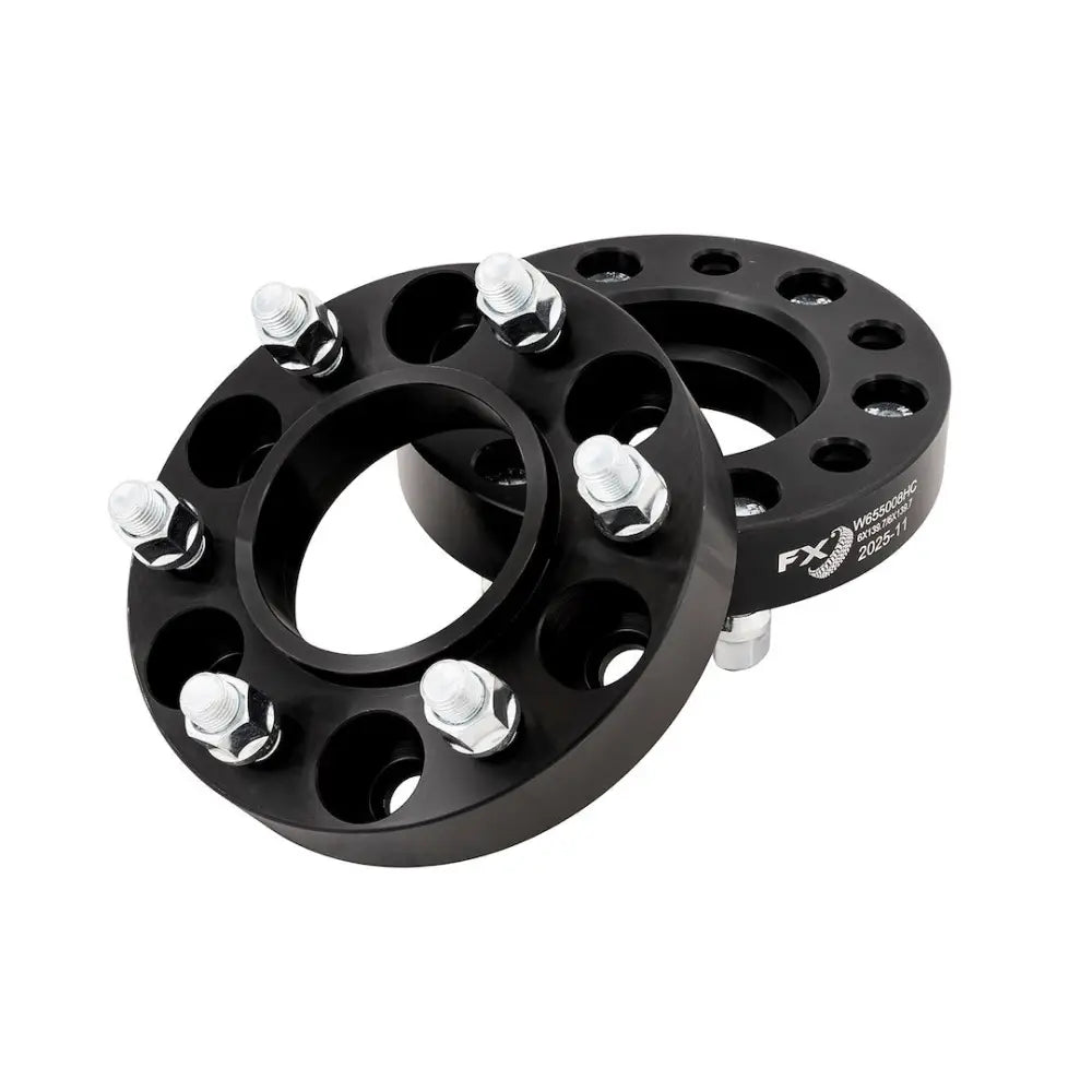 Trailfx Limited Lifetime Warranty Wheel Spacer W655008HC - Black Hub Cent Spcr 6X5.5 14X1.5 Toy