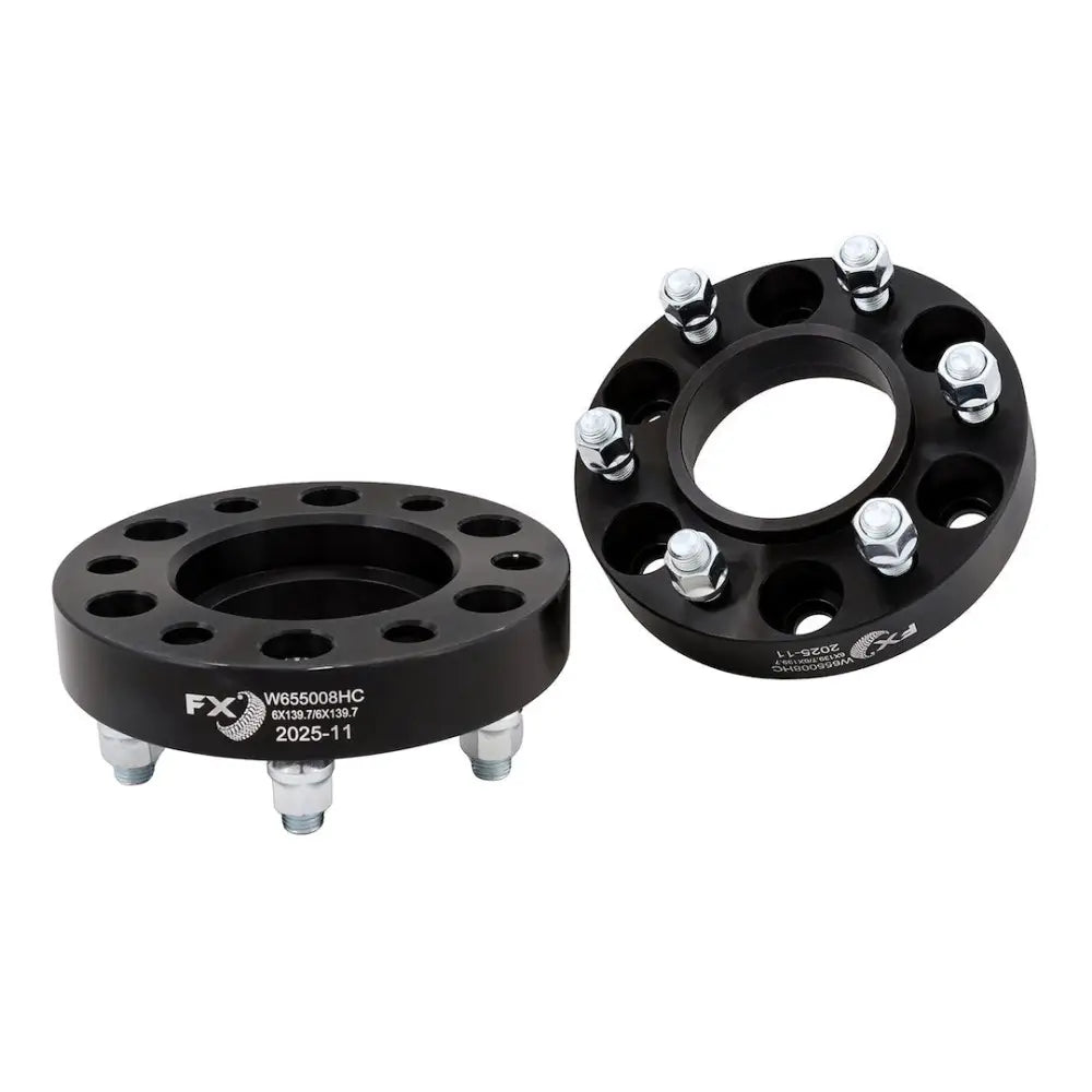 Trailfx Limited Lifetime Warranty Wheel Spacer W655008HC - Black Hub Cent Spcr 6X5.5 14X1.5 Toy