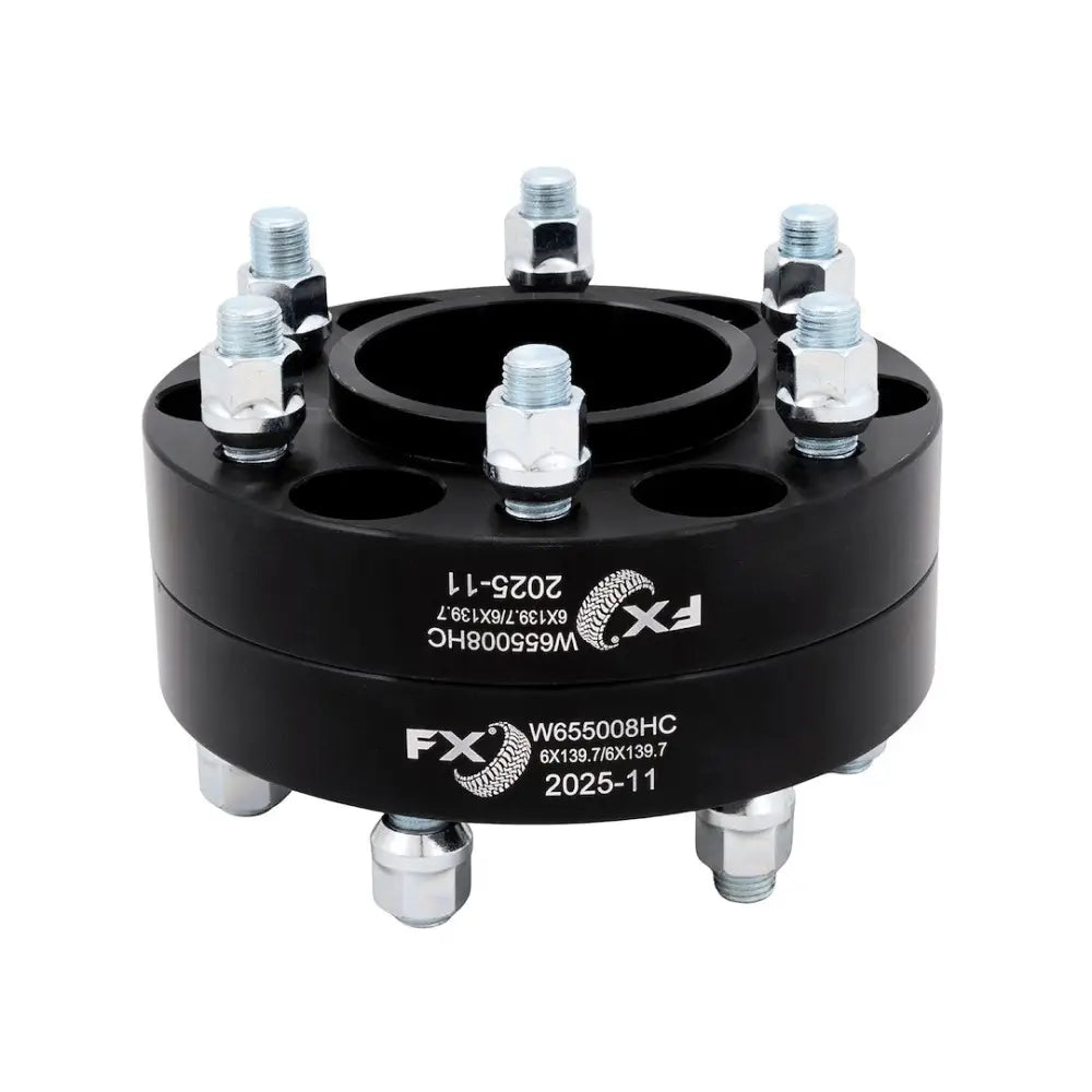 Trailfx Limited Lifetime Warranty Wheel Spacer W655008HC - Black Hub Cent Spcr 6X5.5 14X1.5 Toy
